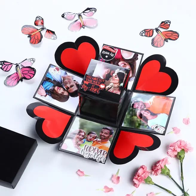 Love Is In The Air Butterfly Explosion Box
