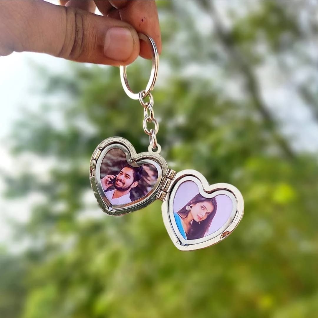 Custom Photo Gift Keychain